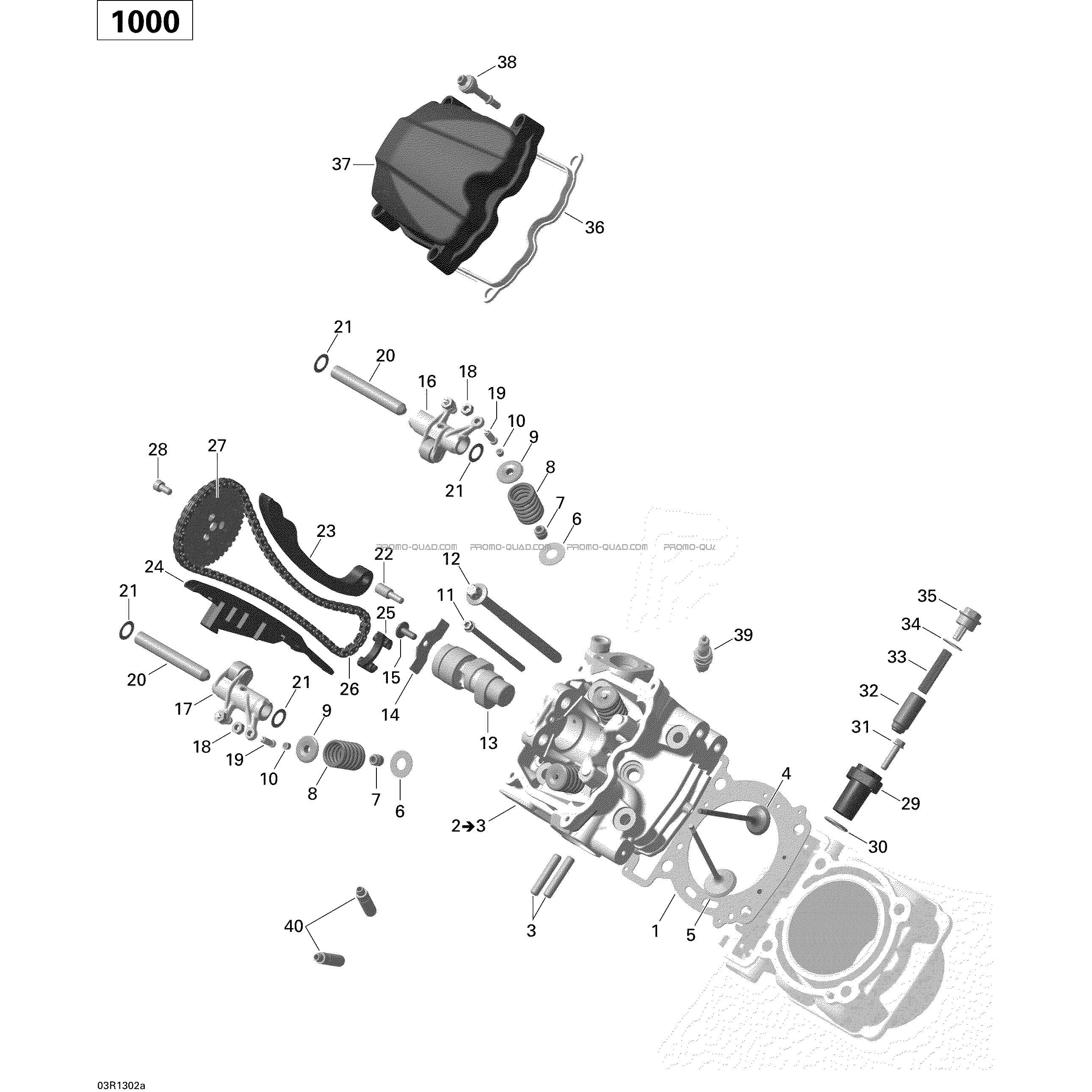 Culasse  Can-am  2013 Toutes les cylindrées  pièces OEMCulasse  Can-am  2013 Toutes les cylindrées  pièces OEM