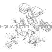 Siège pour Can-am Toutes les cylindrées 2013 Commander LTD 1000