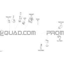 Câblage Électrique Compressor pour Can-am Toutes les cylindrées 2013 Commander LTD 1000