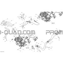 Moteur pour Can-am Toutes les cylindrées 2013 Commander STD