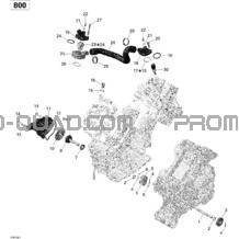 Refroidissement Moteur pour Can-am Toutes les cylindrées 2013 Commander STD