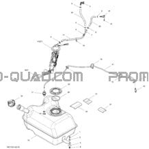 Système Alimentation pour Can-am Toutes les cylindrées 2013 Commander STD