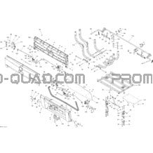 Boîte De Rangement Arrière Portes pour Can-am Toutes les cylindrées 2013 Commander STD