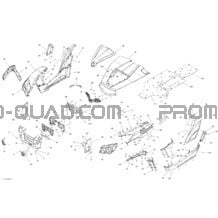 Carrosserie Et Accessoires pour Can-am Toutes les cylindrées 2013 Commander STD