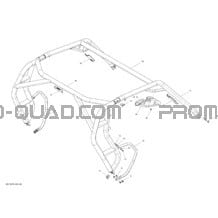 Châssis Safety Cage pour Can-am Toutes les cylindrées 2013 Commander STD