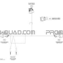 Câblage Électrique Rear pour Can-am Toutes les cylindrées 2013 Commander STD