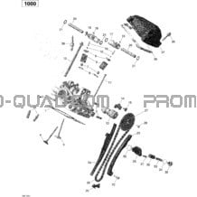 Culasse pour Can-am Toutes les cylindrées 2013 Commander STD