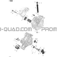 Lubrification Du Moteur pour Can-am Toutes les cylindrées 2013 Commander STD