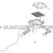 Admission Air pour Can-am Toutes les cylindrées 2013 Commander STD