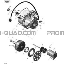 Magnéto Et Démarreur Électrique pour Can-am Toutes les cylindrées 2013 Commander STD