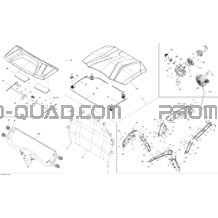 Carrosserie Et Accessoires Kit pour Can-am Toutes les cylindrées 2013 Commander STD