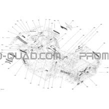 Décalques pour Can-am Toutes les cylindrées 2013 Commander STD