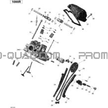 Culasse pour Can-am Toutes les cylindrées 2013 Maverick 1000