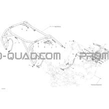 Châssis pour Can-am Toutes les cylindrées 2013 Maverick 1000
