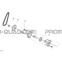 Pompe À Huile pour Can-am Toutes les cylindrées 2013 DS 250 NA