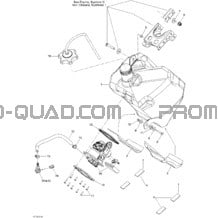 Système Alimentation pour Can-am Toutes les cylindrées 2013 DS 450EFI Xmx