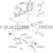 Suspension Avant Xmx pour Can-am Toutes les cylindrées 2013 DS 450EFI Xmx