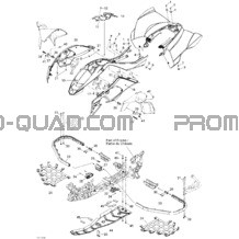 Carrosserie Et Accessoires 2 pour Can-am Toutes les cylindrées 2013 DS 450EFI Xmx