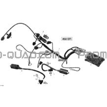 Câblage Moteur Et Module Électronique pour Can-am Toutes les cylindrées 2013 DS 450EFI Xmx