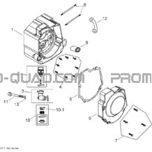 Carter pour Can-am Toutes les cylindrées 2013 DS 90 X