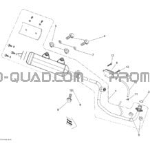 Système Échappement pour Can-am Toutes les cylindrées 2013 DS 90 X
