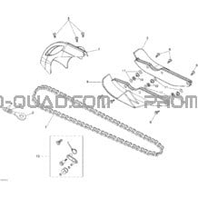 Chaîne pour Can-am Toutes les cylindrées 2013 DS 90 X