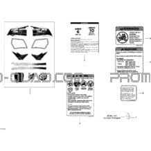 Accessoires Et Décalques pour Can-am Toutes les cylindrées 2013 DS 90 X