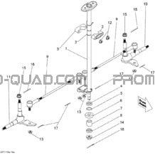 Direction pour Can-am Toutes les cylindrées 2013 DS 90