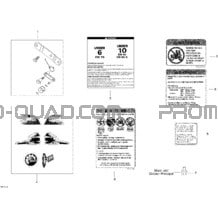 Accessoires Et Décalques pour Can-am Toutes les cylindrées 2013 DS 90