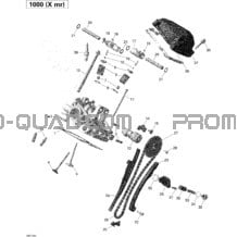 Culasse pour Can-am Toutes les cylindrées 2013 Outlander 1000EFI XMR