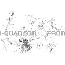 Moteur Et Support Moteur pour Can-am Toutes les cylindrées 2013 Outlander 1000EFI XMR