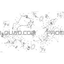 Freins pour Can-am Toutes les cylindrées 2013 Outlander 1000EFI XMR