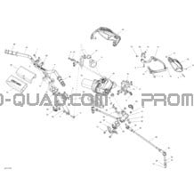 Direction pour Can-am Toutes les cylindrées 2013 Outlander 1000EFI XMR
