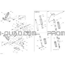 Suspension Avant pour Can-am Toutes les cylindrées 2013 Outlander 1000EFI XMR