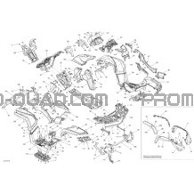 Carrosserie Et Accessoires pour Can-am Toutes les cylindrées 2013 Outlander 1000EFI XMR