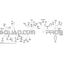 Câblage Électrique Main pour Can-am Toutes les cylindrées 2013 Outlander 1000EFI XMR