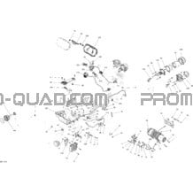 Système Électrique pour Can-am Toutes les cylindrées 2013 Outlander 1000EFI XMR