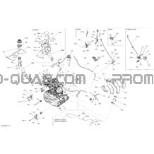 Moteur Et Support Moteur pour Can-am Toutes les cylindrées 2013 P