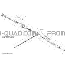 Système Entraînement Avant pour Can-am Toutes les cylindrées 2013 Outlander 500EFI STD