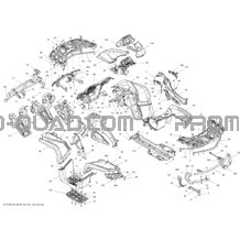 Carrosserie Et Accessoires pour Can-am Toutes les cylindrées 2013 Outlander 500EFI STD