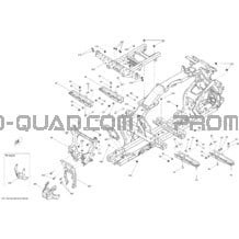 Châssis pour Can-am Toutes les cylindrées 2013 Outlander 500EFI STD