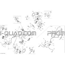 Freins pour Can-am Toutes les cylindrées 2013 Outlander 650EFI STD