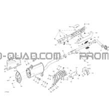 Système Échappement pour Can-am Toutes les cylindrées 2013 Outlander 650EFI XMR