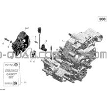 Boîte De Vitesses Ass Et Actuateur 4X4 pour Can-am Toutes les cylindrées 2013 P