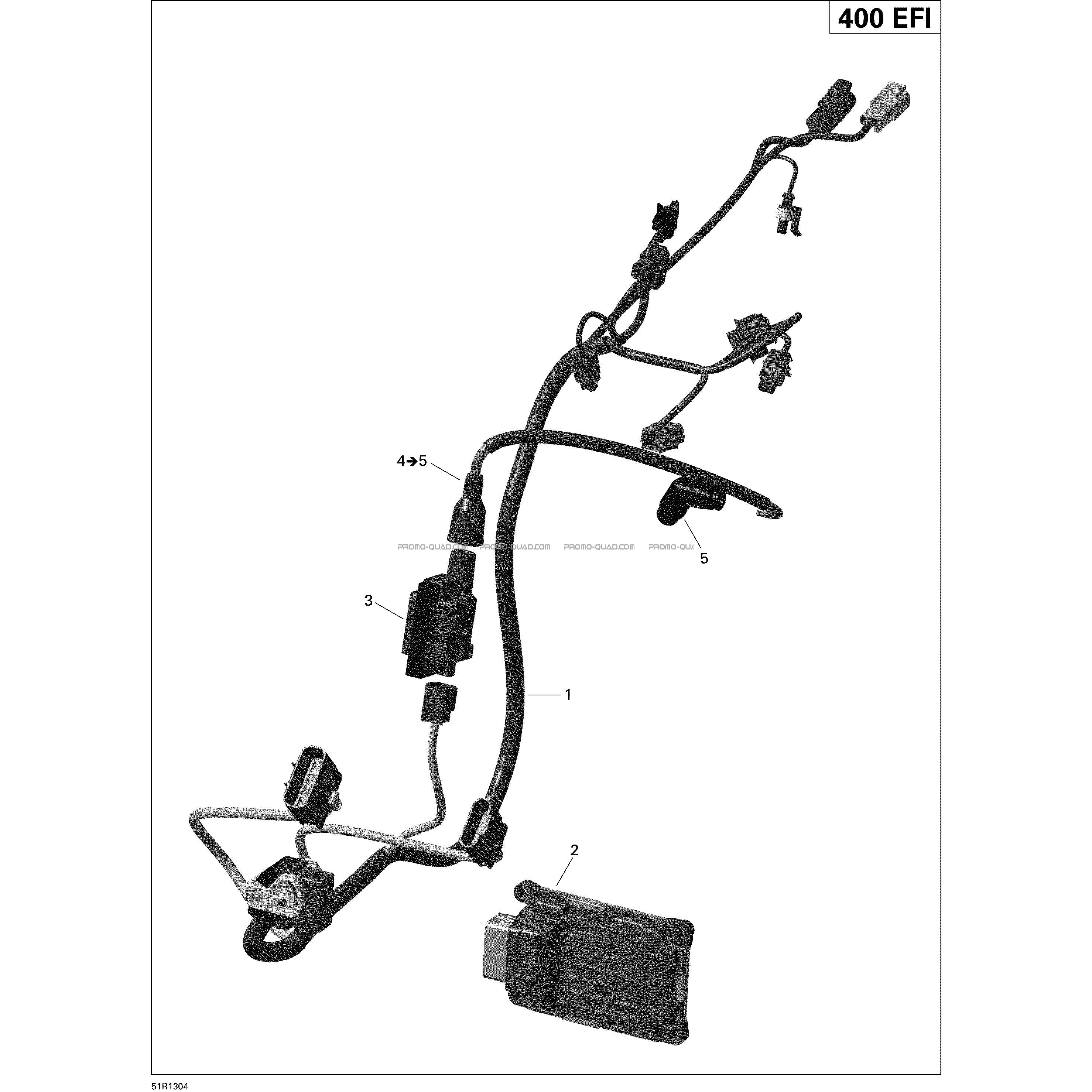 Câblage Moteur Et Module Électronique  Can-am  2013 Toutes les cylindrées  pièces OEMCâblage Moteur Et Module Électronique  Can-am  2013 Toutes les cylindrées  pièces OEM