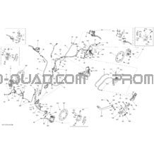Freins Europe pour Can-am Toutes les cylindrées 2013 Renegade 500EFI STD