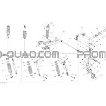 Suspension Arrière pour Can-am Toutes les cylindrées 2013 Renegade 800R EFI STD & XXC