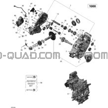 Boîte De Vitesses 1 pour Can-am Toutes les cylindrées 2014 P