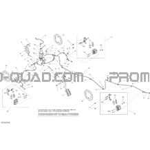 Freins pour Can-am Toutes les cylindrées 2014 P