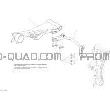 Suspension Arrière - With Locking Rear Differential_26C1402a pour Can-am Toutes les cylindrées 2014 P
